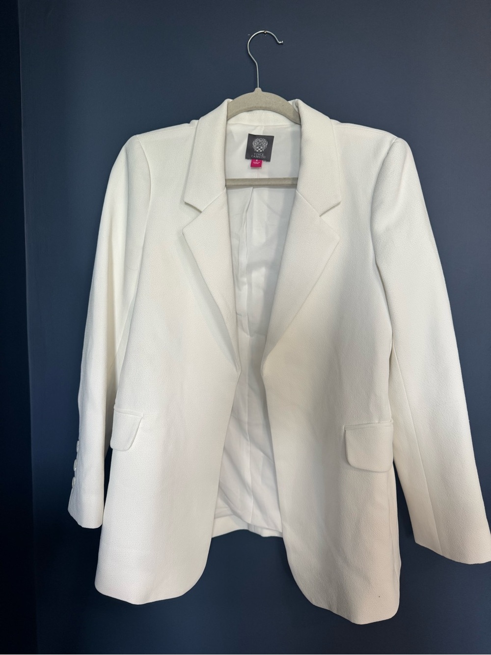 NWOT Vince Camuto Crisp White Open Blazer